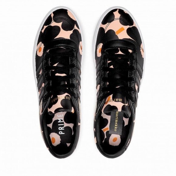 Adidas Bryony Marimekko Women’s Athletic Sneaker Black Trainers Tennis Shoe #264 - Picture 9 of 11